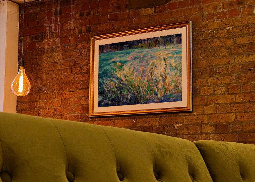 Vibrante paesaggio acquatico