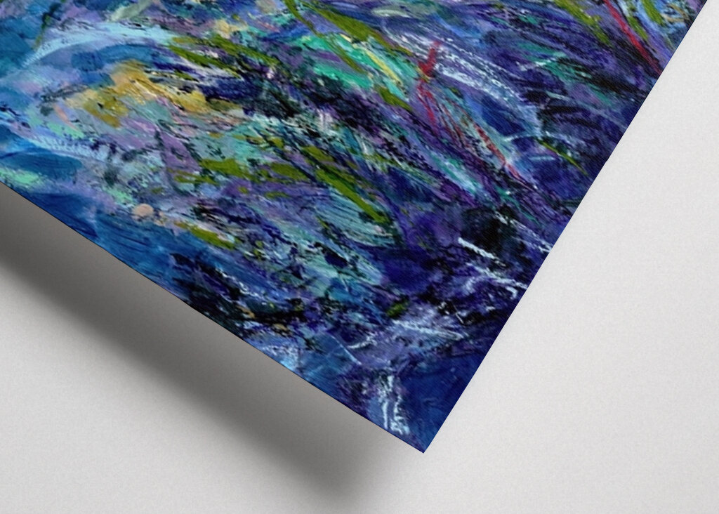 Vibrante paesaggio acquatico