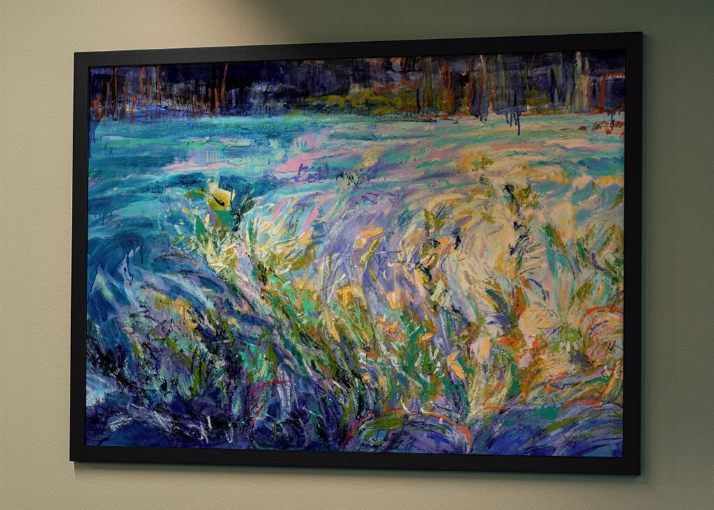 Vibrante paesaggio acquatico