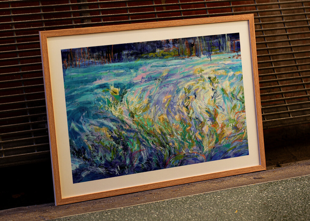 Vibrante paesaggio acquatico