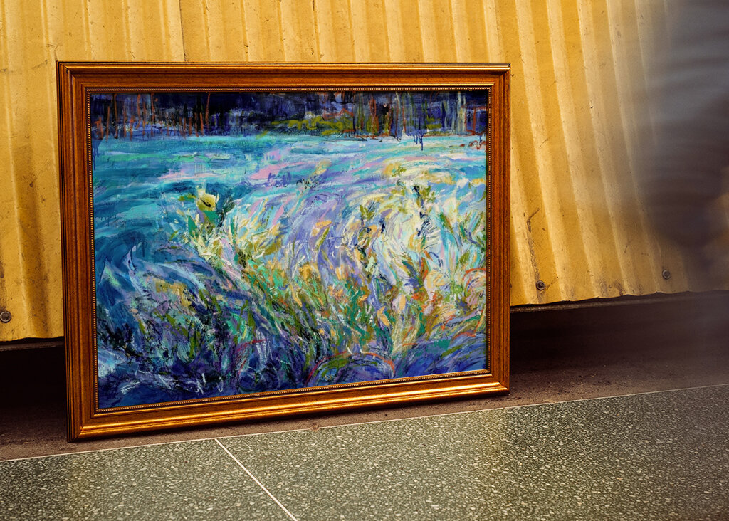 Vibrante paesaggio acquatico