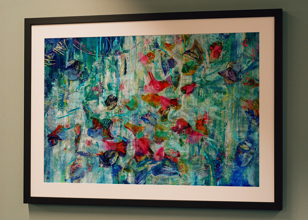 Farverigt drømmelandskab