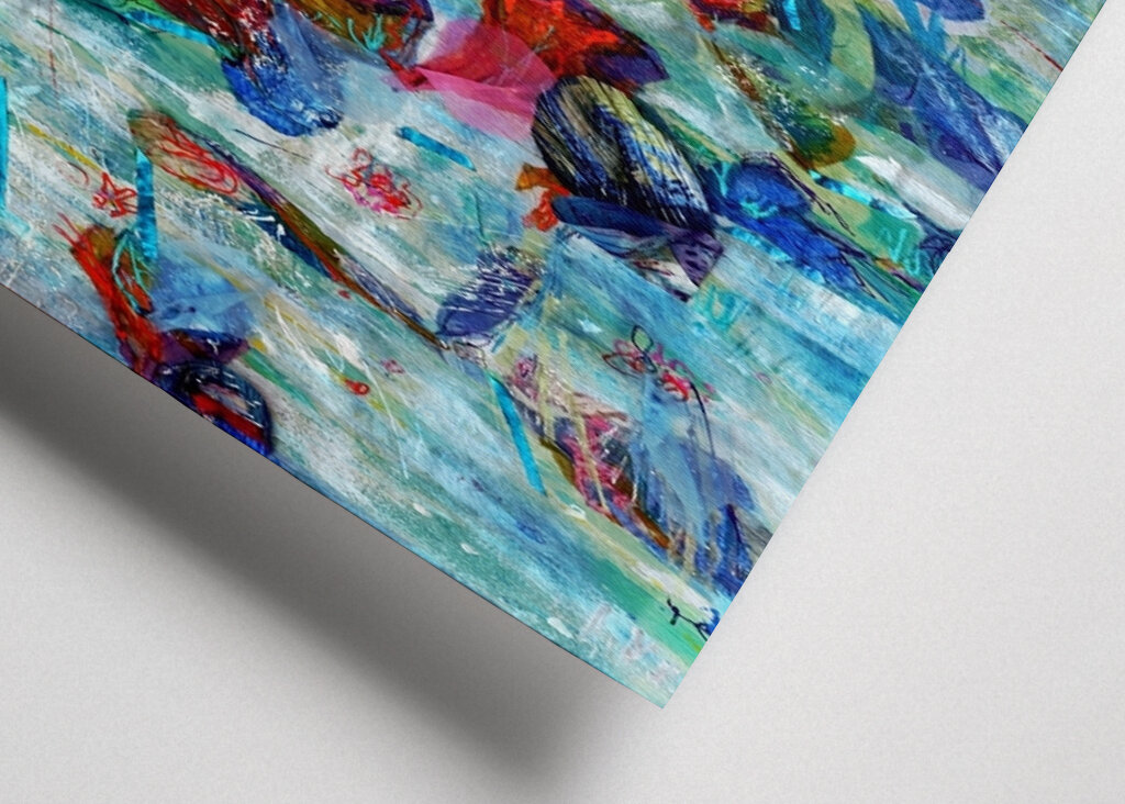 Farverigt drømmelandskab