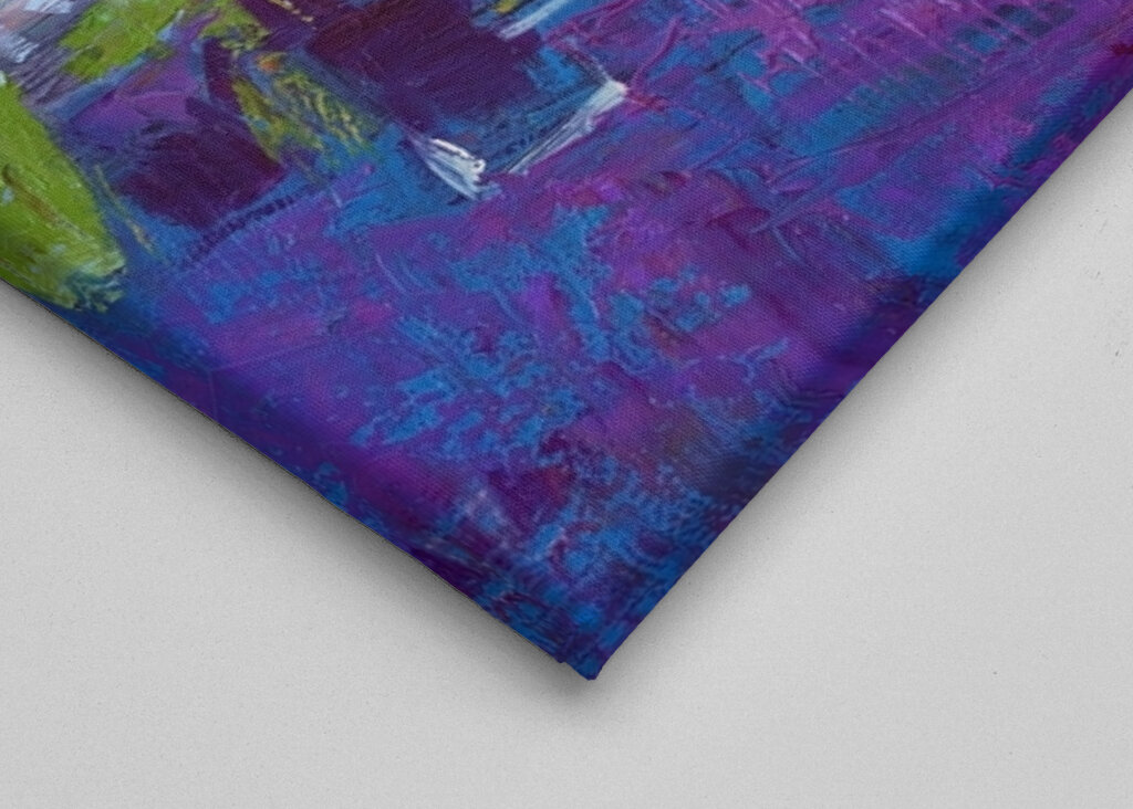 Vivido paesaggio astratto