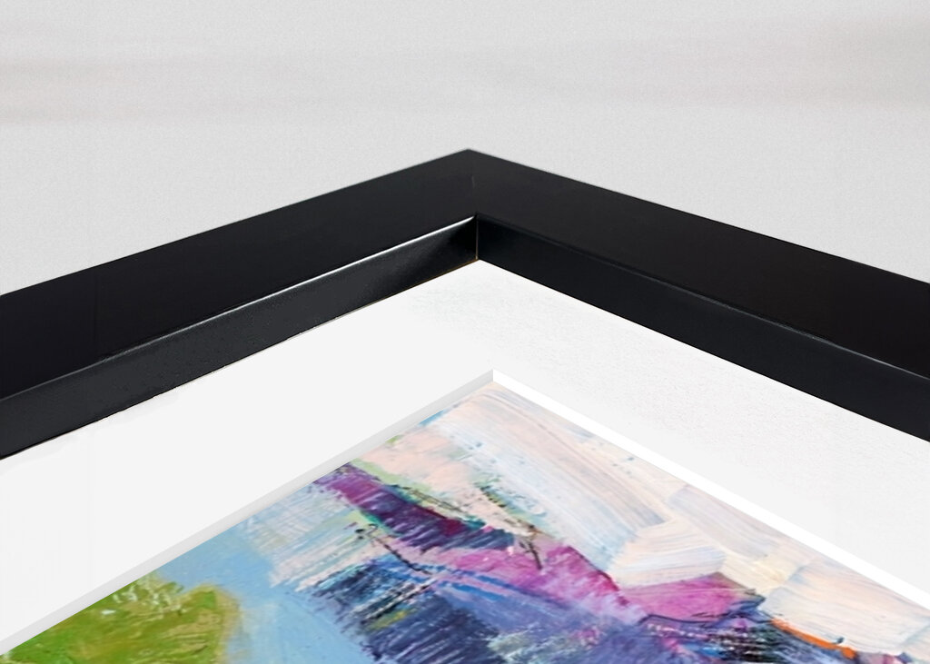 Vivido paesaggio astratto