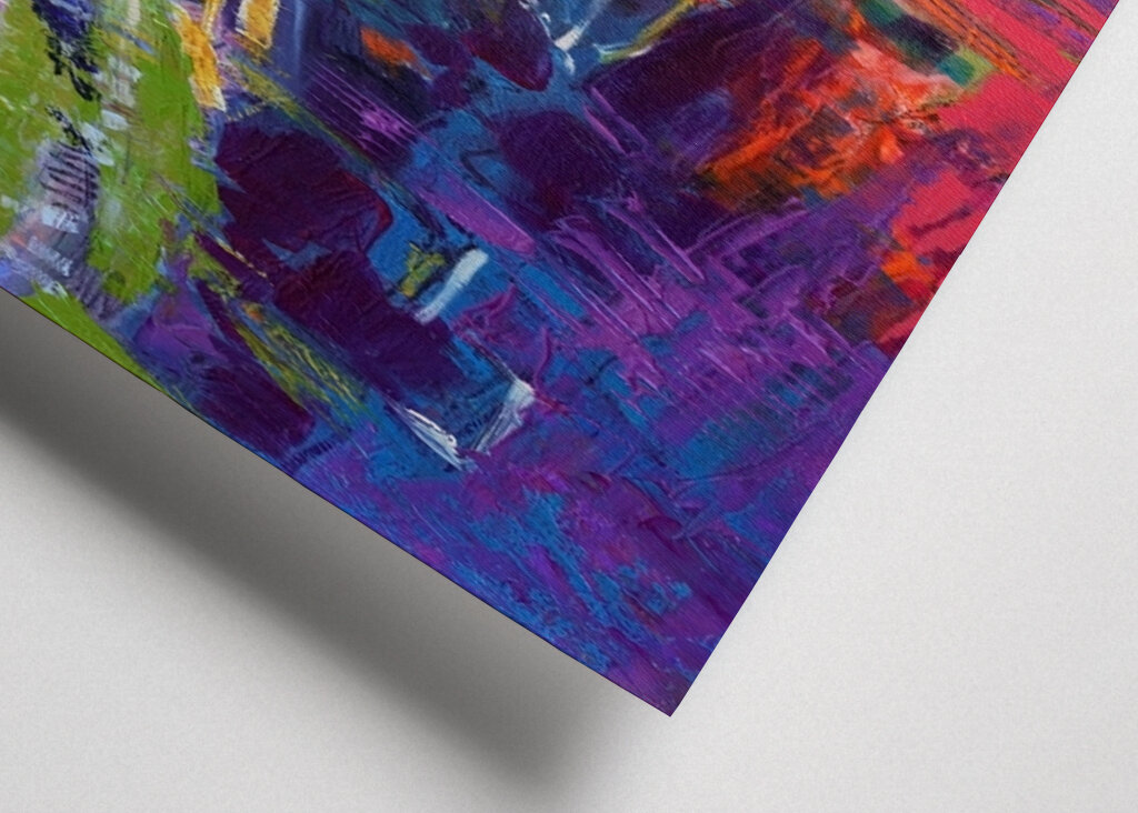 Vivido paesaggio astratto