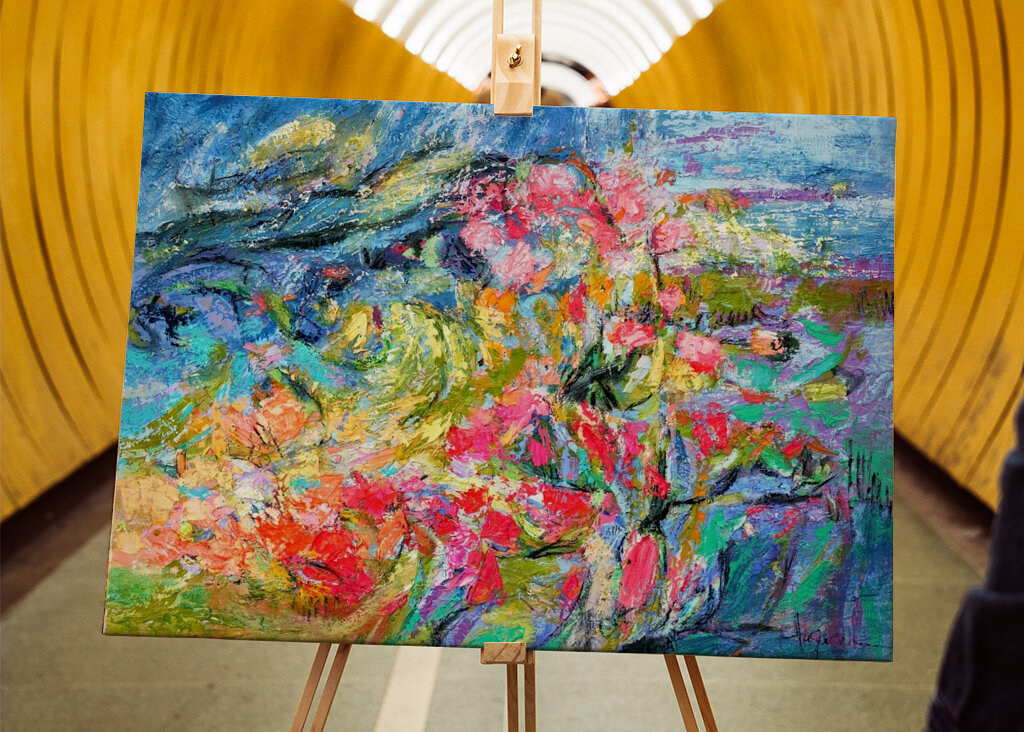 Vibrante Beatitudine Astratta