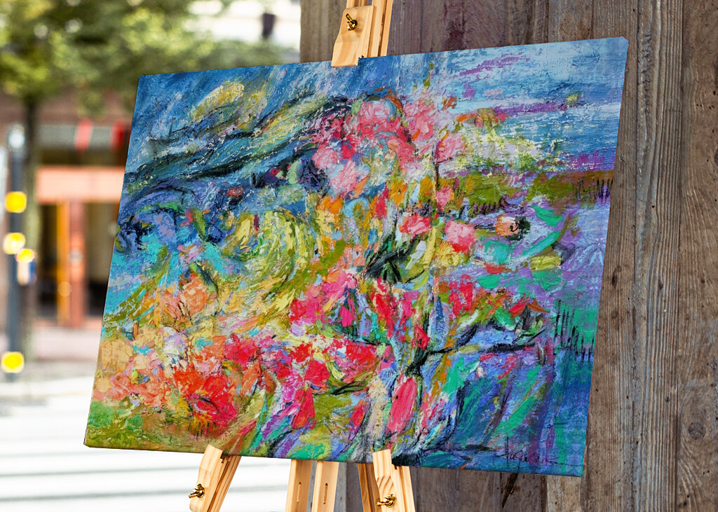 Vibrante Beatitudine Astratta