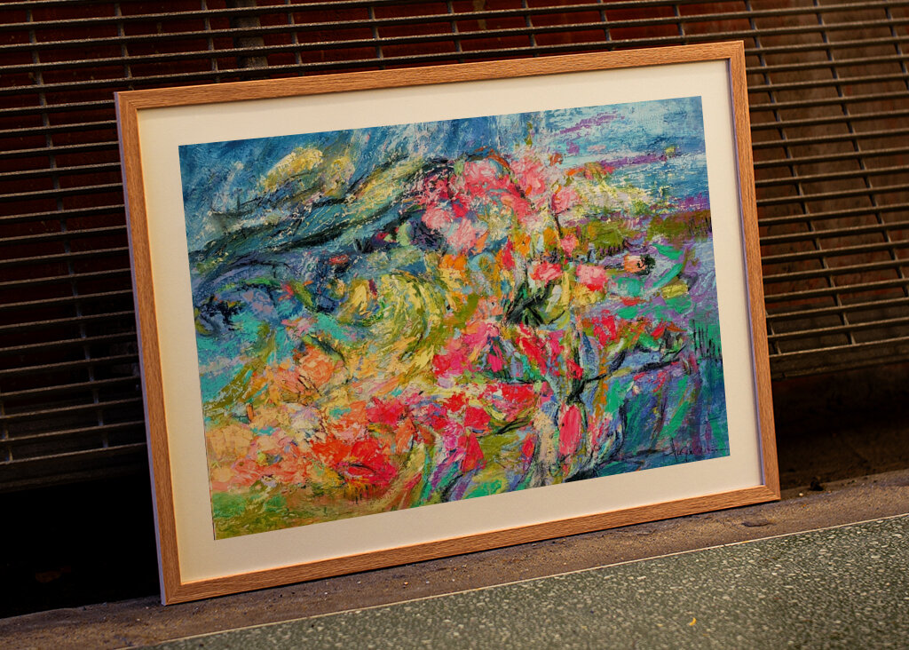 Vibrante Beatitudine Astratta