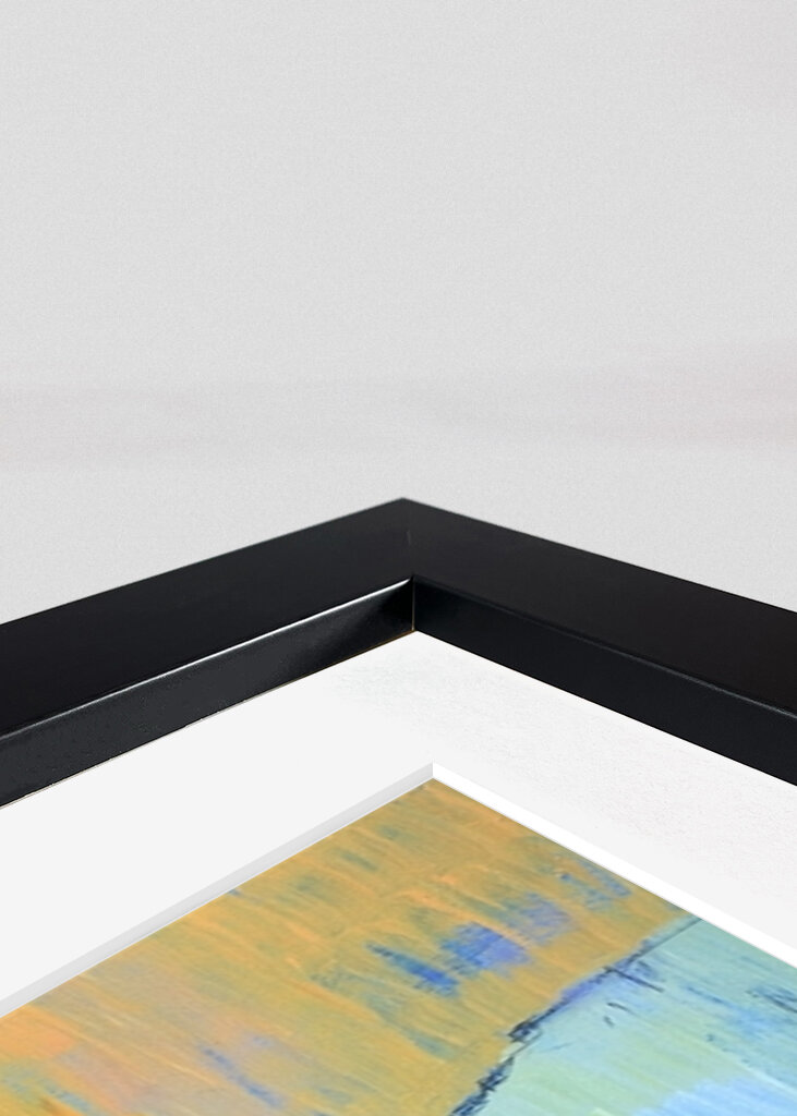 Lebendiger Blick auf die Hügel