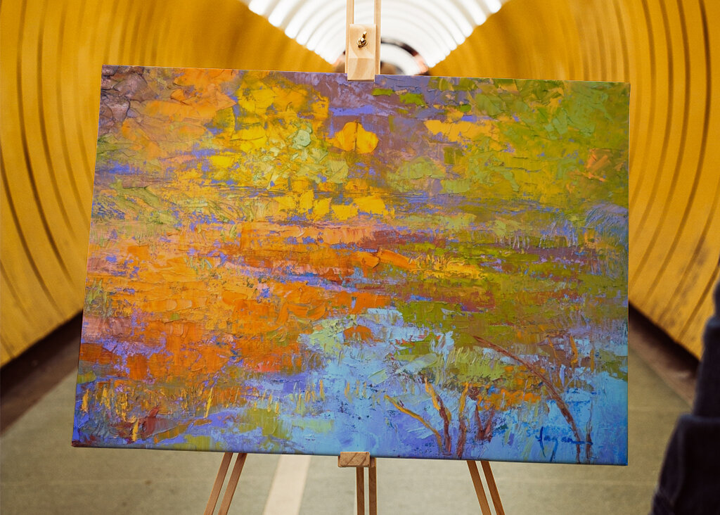 Lebendiges Herbstleuchten