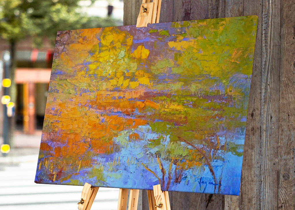 Lebendiges Herbstleuchten