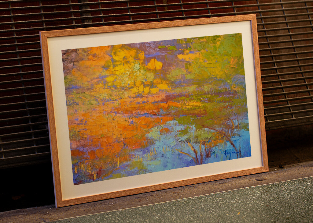 Lebendiges Herbstleuchten