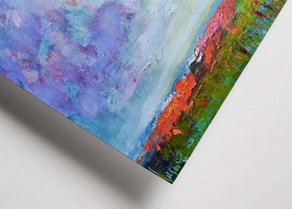 Světelná obloha scéna