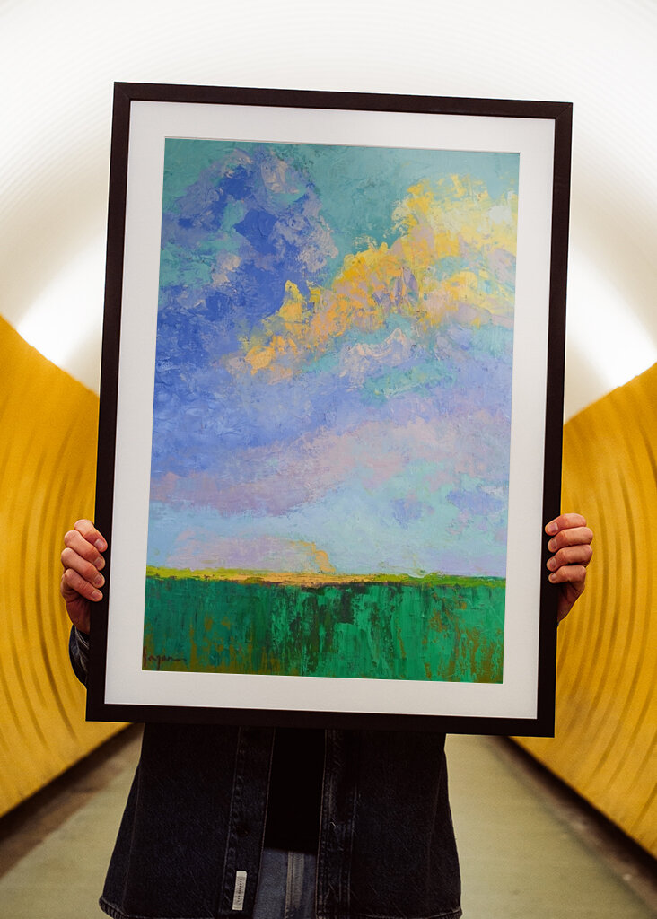 Paisaje celeste vibrante