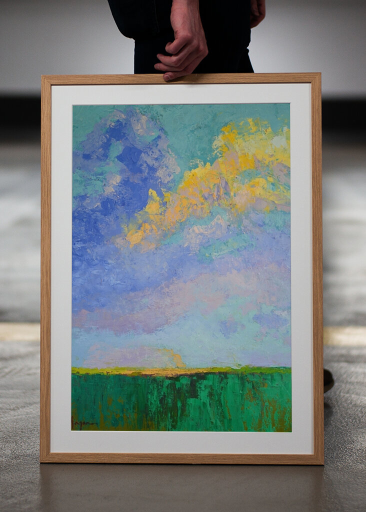 Paisaje celeste vibrante