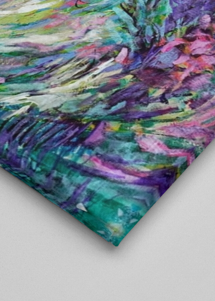 Vibrant Floral Whirl