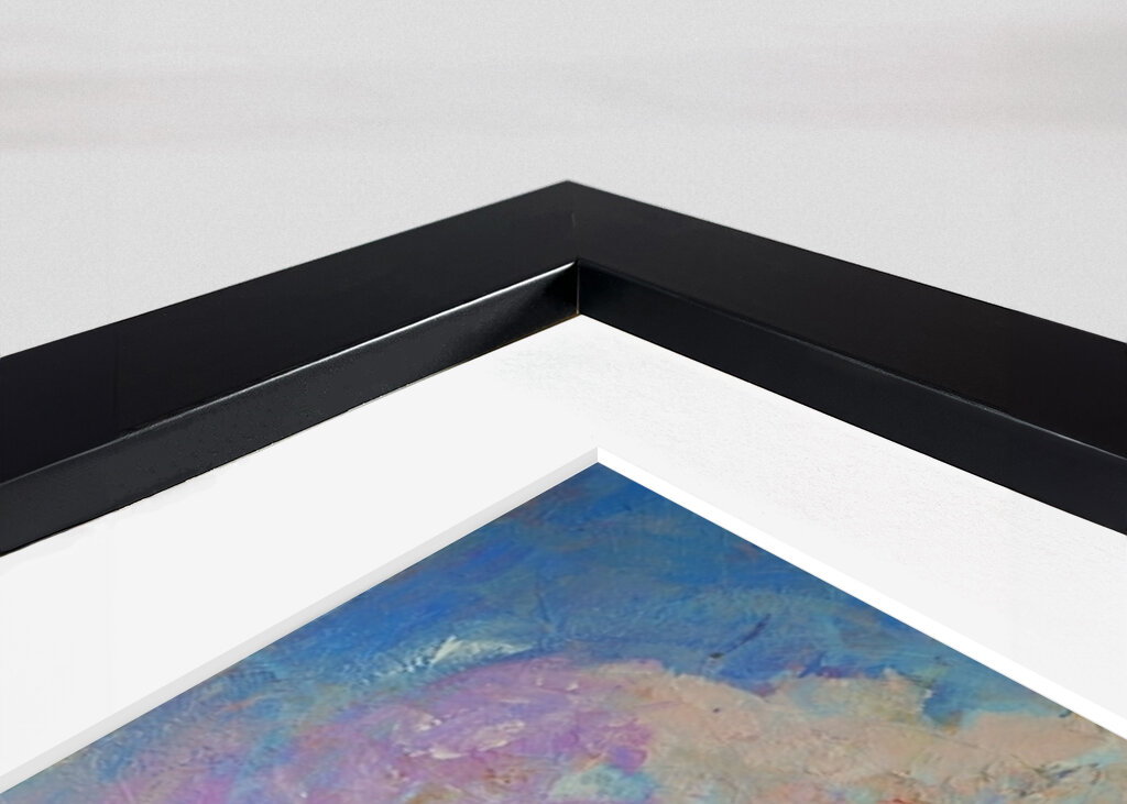 Strahlender Sonnenuntergangshimmel