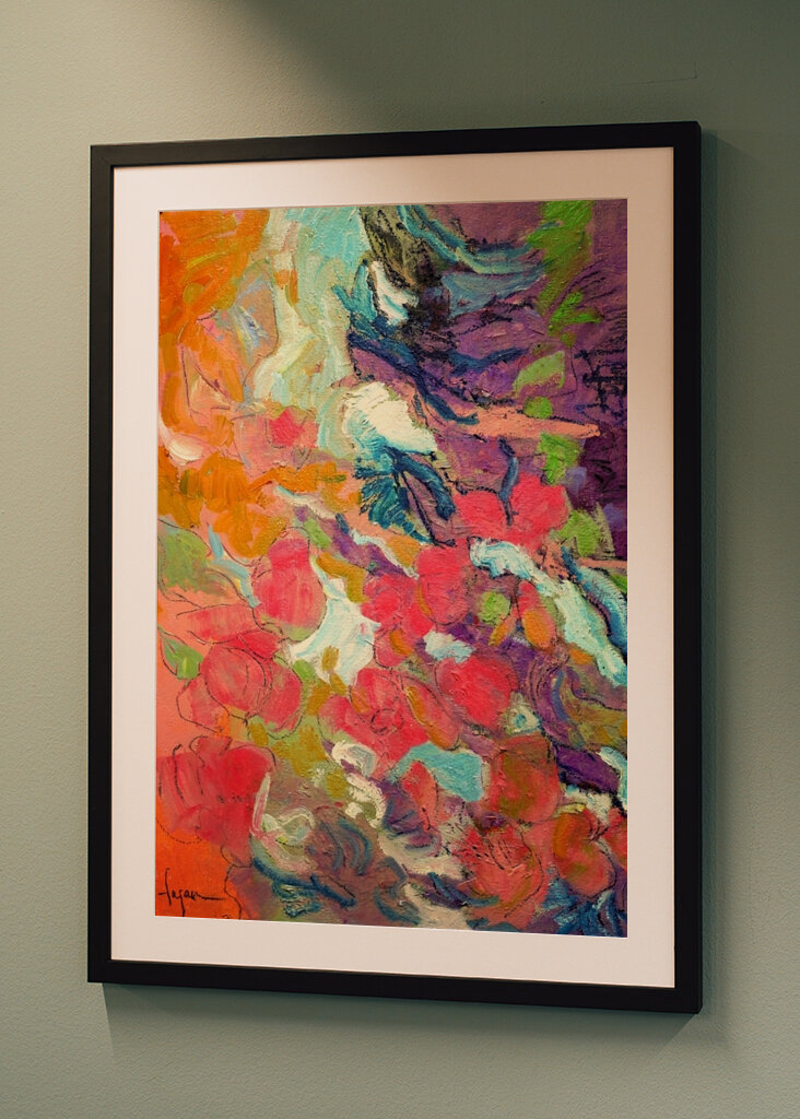 Barevné abstraktní blaženost