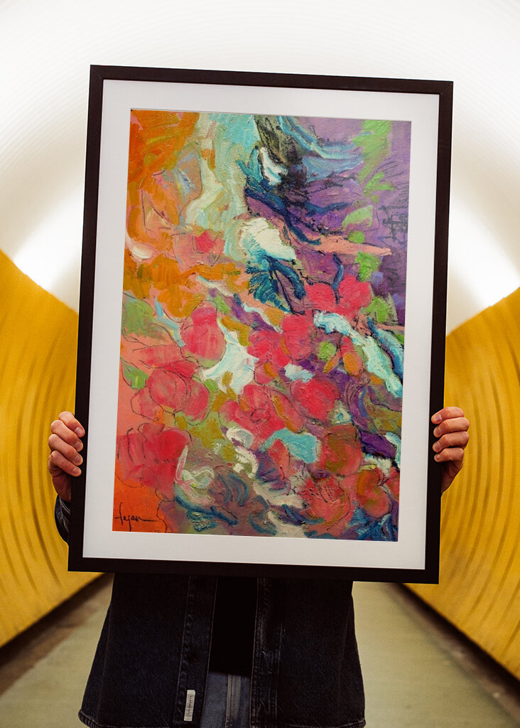 Barevné abstraktní blaženost