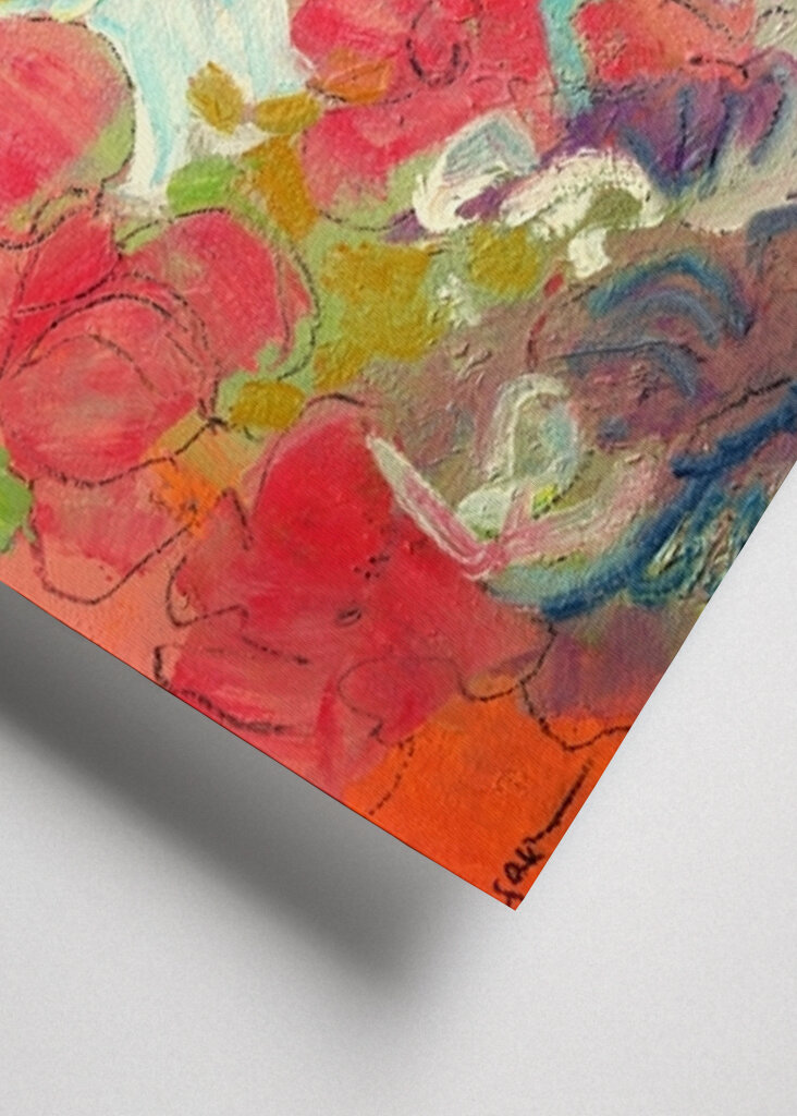 Barevné abstraktní blaženost