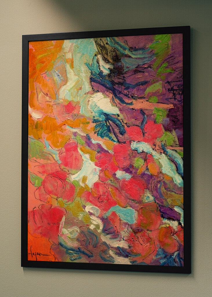 Barevné abstraktní blaženost