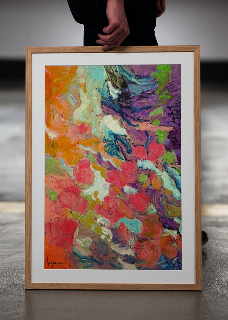 Barevné abstraktní blaženost