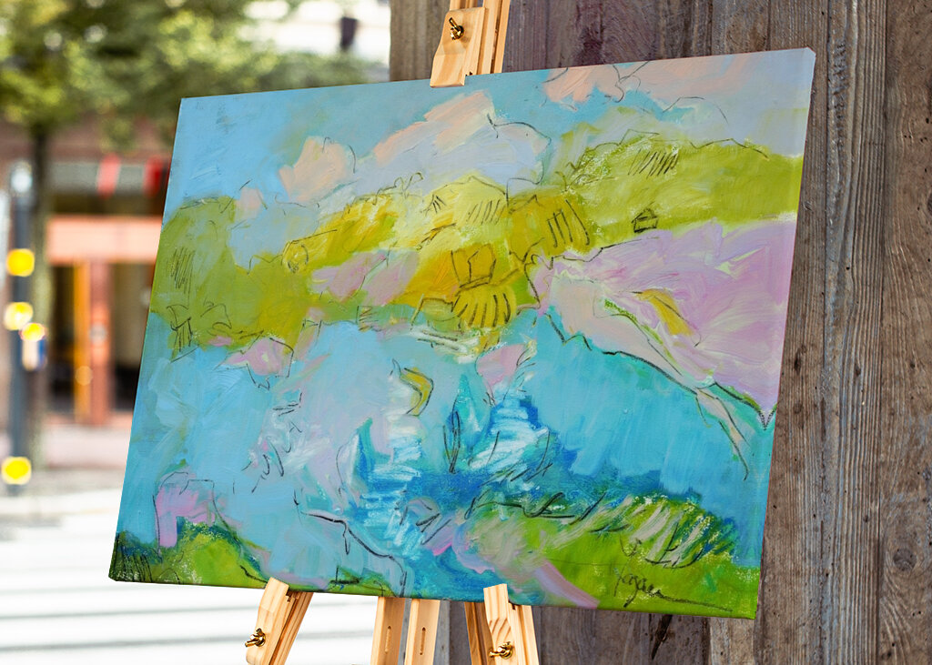 Vibrant Abstract Art