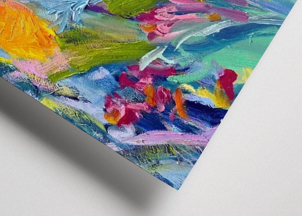 Levende blomsterlyksalighed