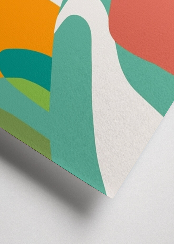 Colorful Hillside Art