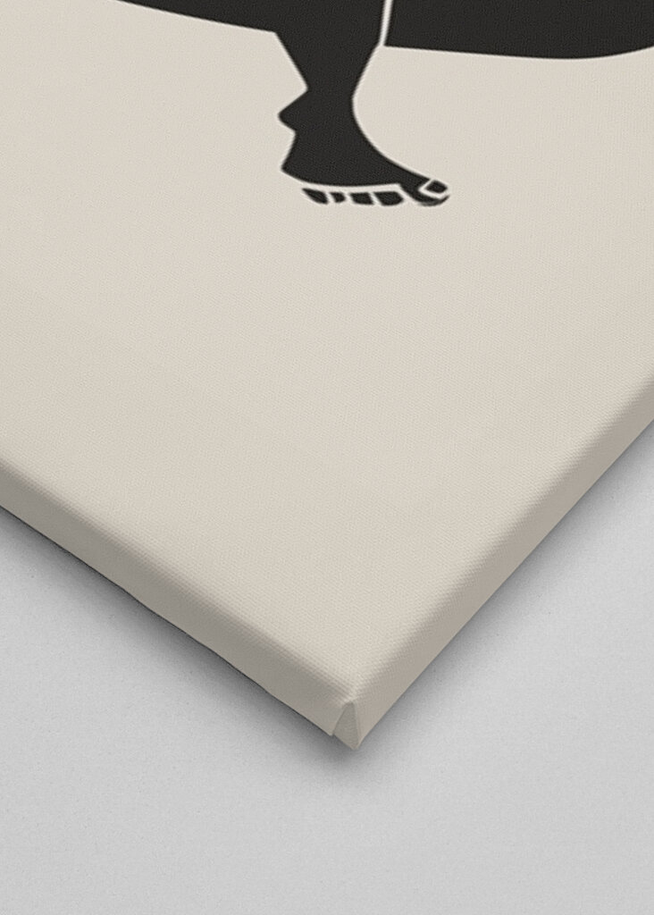 Abstract Nude Silhouette