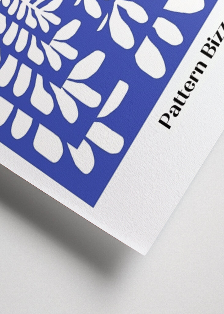 Design bleu abstrait