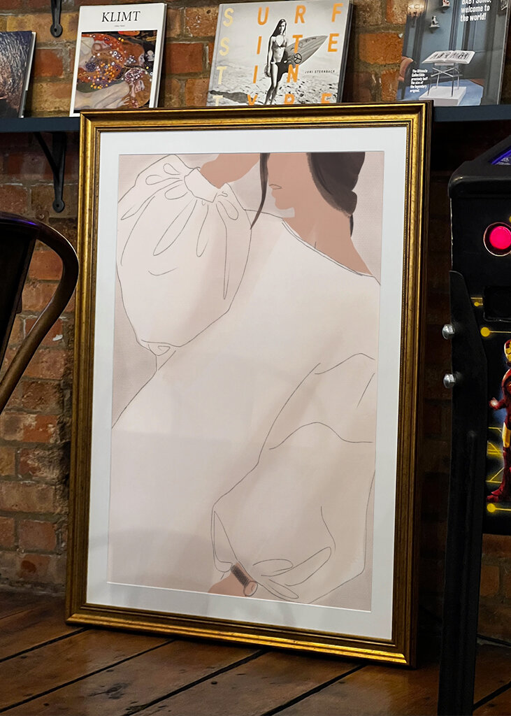 Elegante minimalistische Kunst