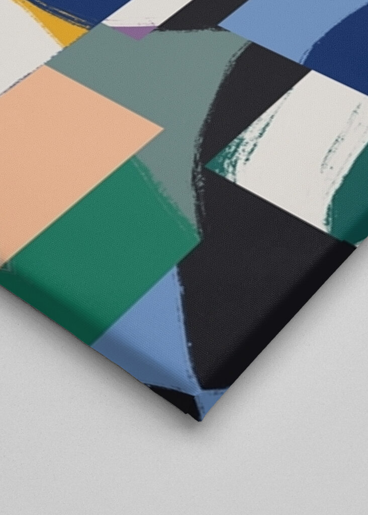 Abstrakce živých barev