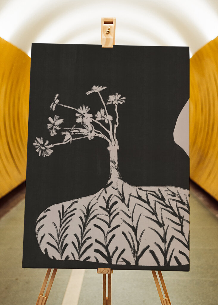 Flores monocromáticas