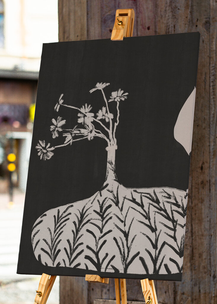 Flores monocromáticas