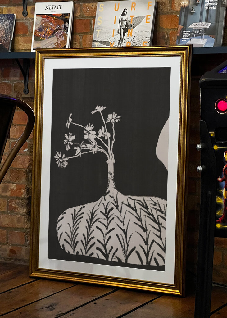 Flores monocromáticas