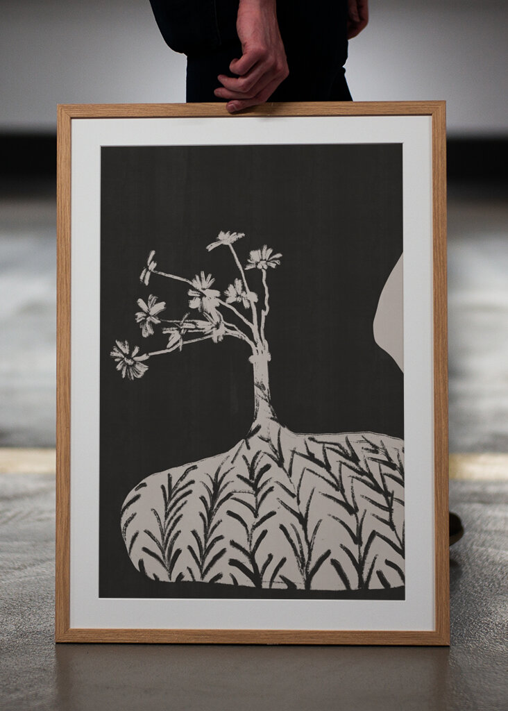 Flores monocromáticas