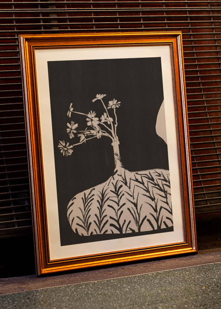 Flores monocromáticas