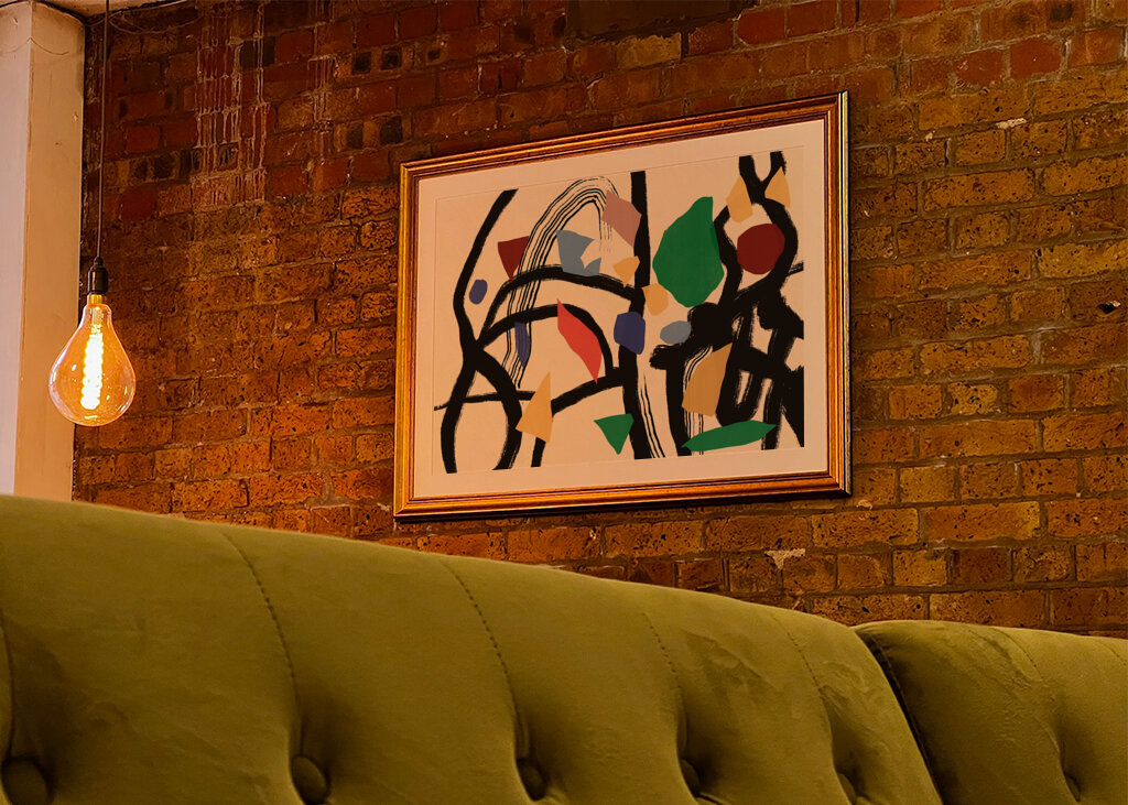 Kolorowe abstrakcyjne linie