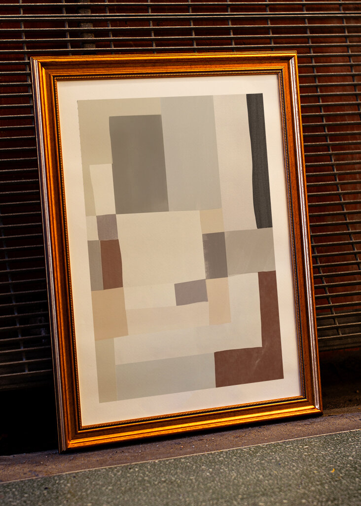 Abstract Earth Tones