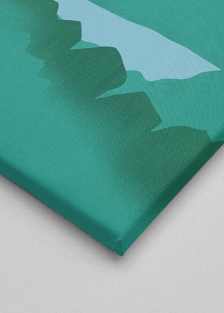 Ballon über dem See