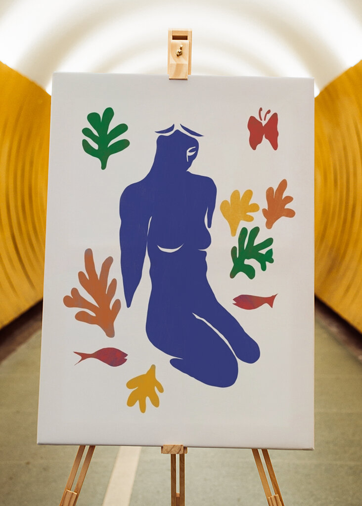 Silhueta ousada da natureza