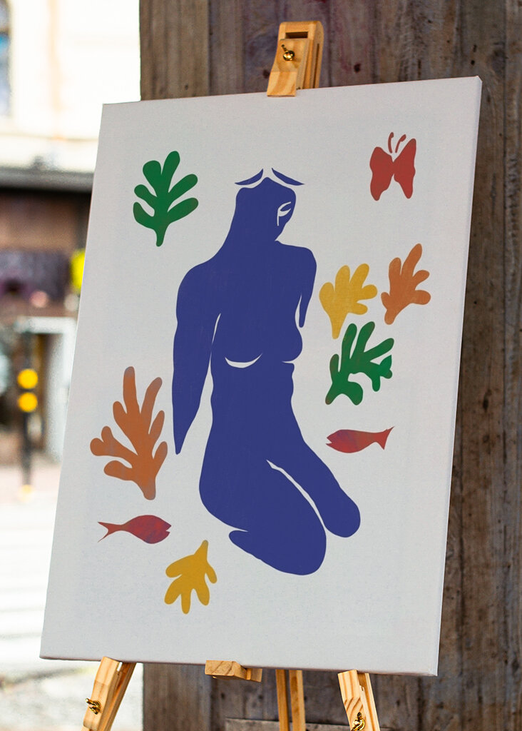 Silhueta ousada da natureza