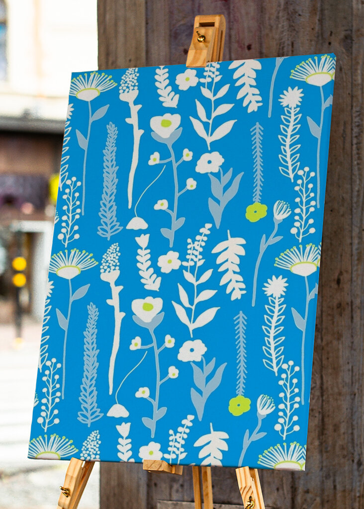 Blomstermønster Lyksalighed