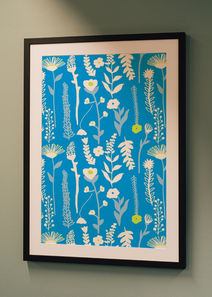 Blomstermønster Lyksalighed