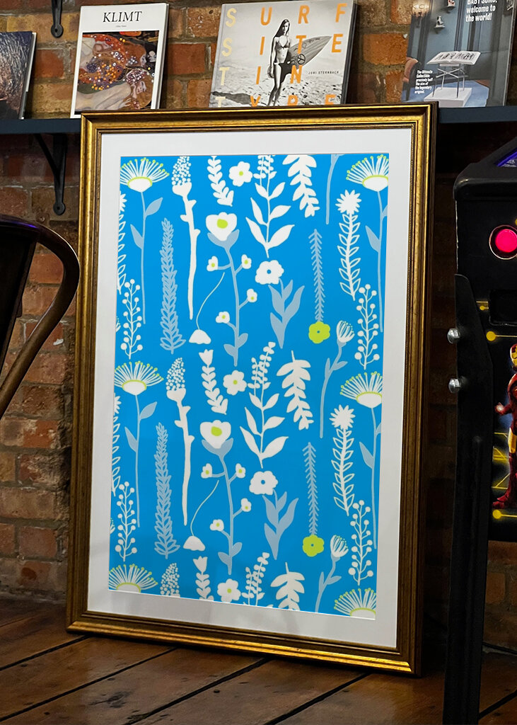 Blomstermønster Lyksalighed