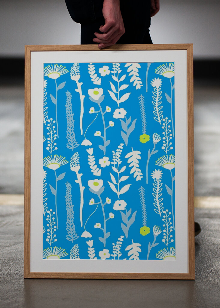 Blomstermønster Lyksalighed