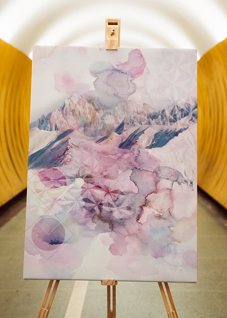 Mystical Mountain Art