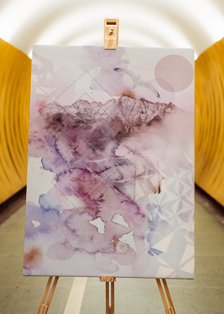 Dreamy Mountain Flight